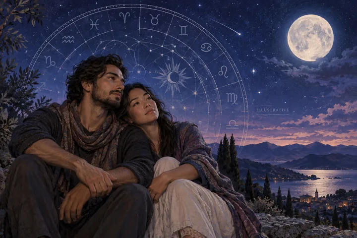 Editorial illustration accompanying a reflection on love, faith, and a changing shared life.