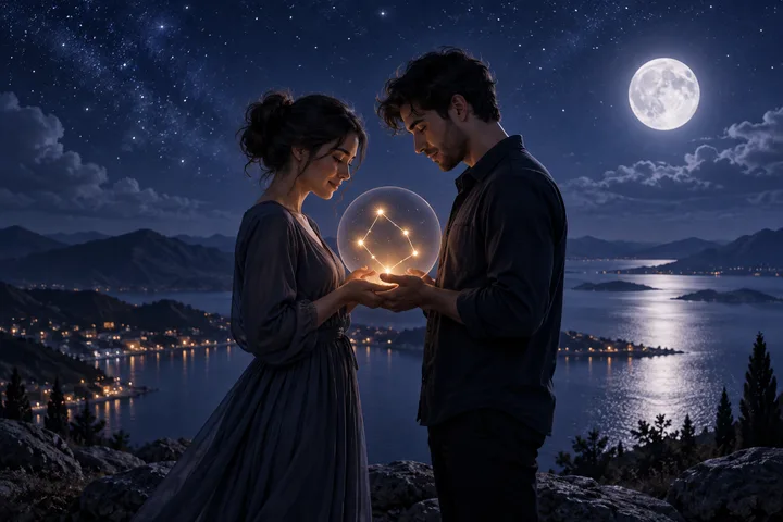 Editorial illustration accompanying: What does a meaningful connection need before two people tell other people about it?