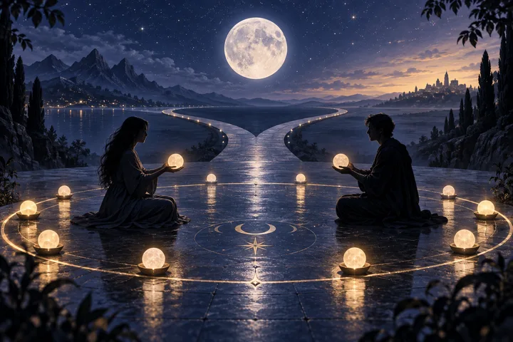 Editorial illustration accompanying: What if a meaningful connection has strong rituals but no shared decisions?
