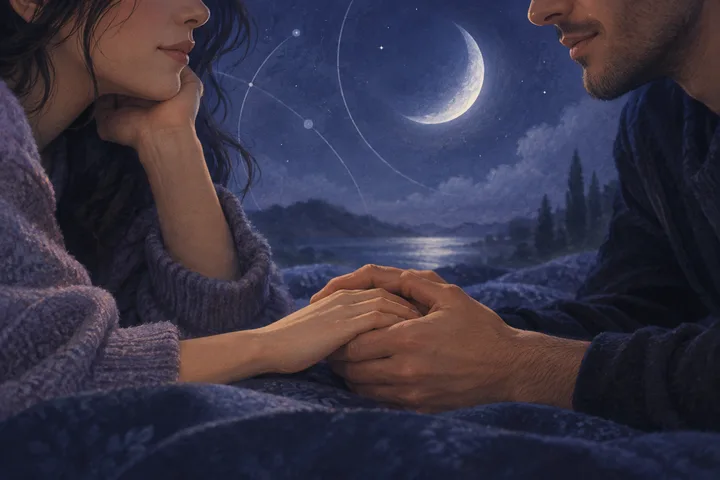 Editorial illustration accompanying: What should a connection reflection reveal about the way two people repair after stress?